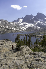 Naklejka premium Garnet Lake