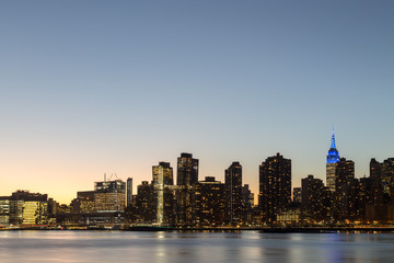 Obraz na płótnie Canvas NYC Manhattan skyline