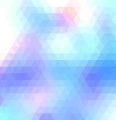 Fototapeta premium Abstract geometric background with triangles. Vector illustration.