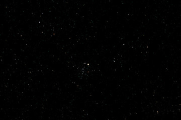 The Owl Cluster in the constellation Cassiopeia photographed from Mannheim in Germany.