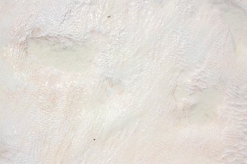 A natural and cultural UNESCO World Heritage Site in the province of Denizli in the south-west of Turkey. Geothermal sources. Background, texture