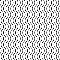 Seamless pattern vertical curved lines