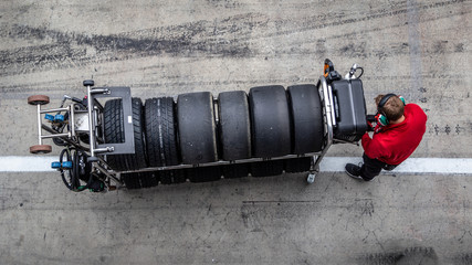 Reifen f&uuml;r den Rennsport