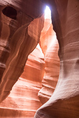 Abstract textured background, photo taken in the Antelope Canyon, USA