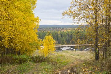 Beautiful autumn landscape