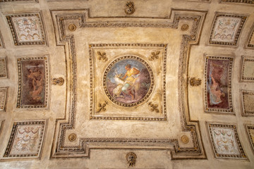 Ceiling fresco at in Castel Sant'Angelo