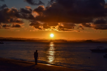 sunset in Barra Grande, Bahia, Brasil