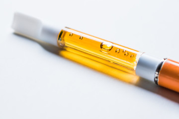 Potent THC oil filled vape cartridge