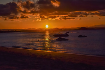 sunset in Barra Grande, Bahia, Brasil