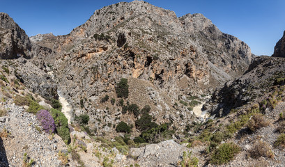 Preveli (Crète - Grèce) - Gorges de Kourtaliotiko