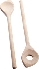 Wooden kitchen spoons