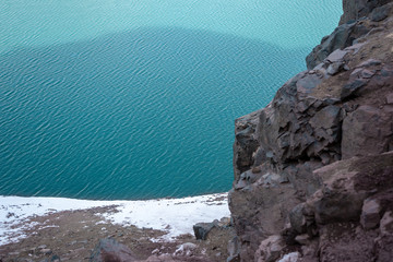 View Landscape Embalse Del Yeso Chile Cajon Del Maipo