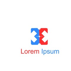 modern abstract logo