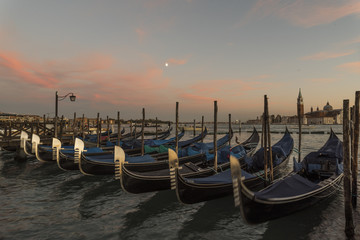 Venice and the moon