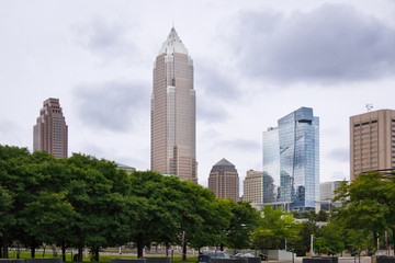 Fototapeta premium Cleveland skyline