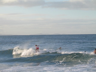 Australia's surfing coast. Byron Bay, Surfers Paradise