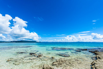 沖縄　水納島の海 Minnajima Island, okinawa, japan