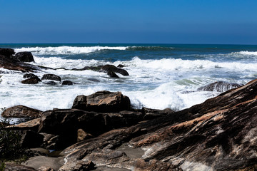 south coast of s&atilde;o paulo brazil..