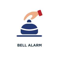 bell alarm icon. sound concept symbol design, vector illustratio