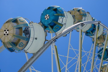 Fr&ouml;hliche Kirmes, Pforzheimer Mess &ndash; Happy funfair in Germany