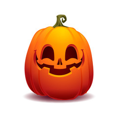 pumpkin halloween vector illustration