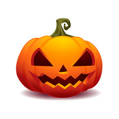 pumpkin halloween vector illustration