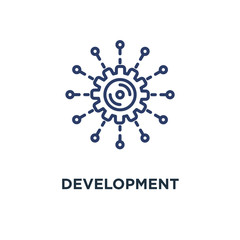 development icon. software integration concept symbol design, au