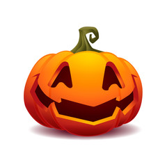 pumpkin halloween vector illustration