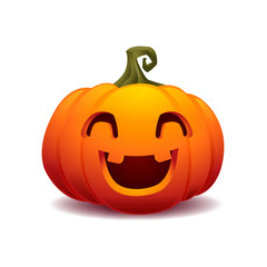 pumpkin halloween vector illustration