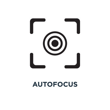 autofocus icon. digital photo camera, image concept concept symb