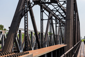 Railway bridge with