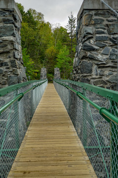 Swinging Bridge at Jay Cooke State Park in Minnesota