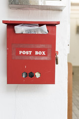 Red Post Box