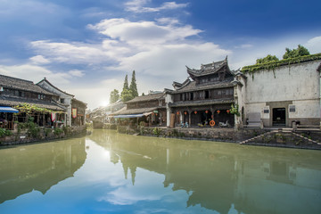 Fototapeta premium Deqing Ancient Town, Zhejiang, China