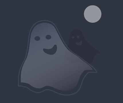 ghosts vector in the night