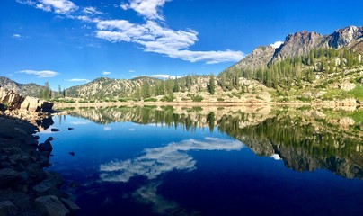 Fototapeta na wymiar Cecret Lake - Utah