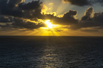 Sunrise in Miami Beach Florida