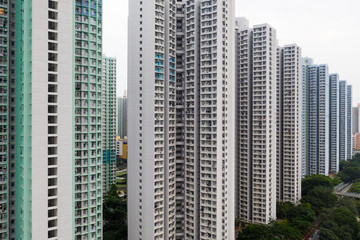 Obraz premium Residential building facade