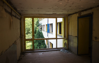 Einblicke in verlassenes Hotel