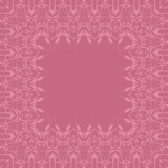 Floral graphic abstract pattern