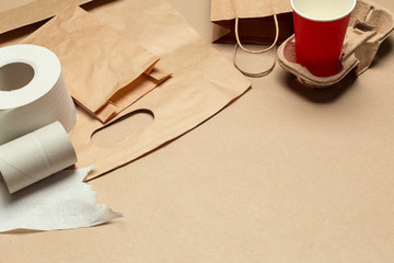 Recycled craft paper