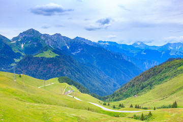 San Marco Pass, Lombardia, Italy.