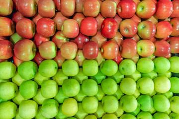 Red and Green Apples