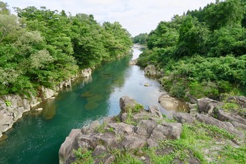厳美渓