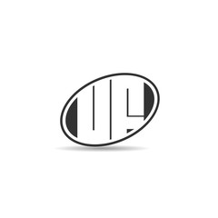 Initial Letter UF Logo Template Design