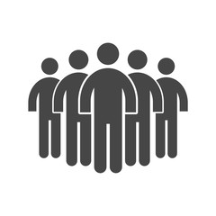 People icon, Group icon, Group of people or group of users