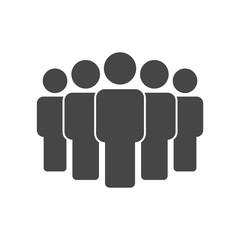 People icon, Group icon, Group of people or group of users