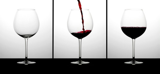 Cabernet red wine glasses