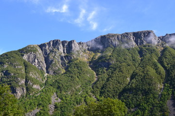 Fototapeta premium Bergmassiv