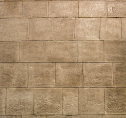 Texture of a wall made of stone blocks. Background